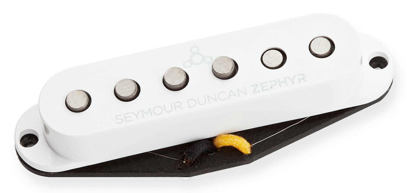 Seymour Duncan ZSL-1m - Zephyr Strat, Middle Pickup - White Cap