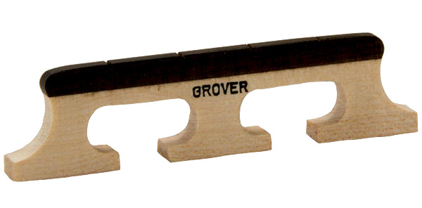 Grover B 71 - Minstrel Banjo Bridge, 4-String, Tenor, 5/8" High