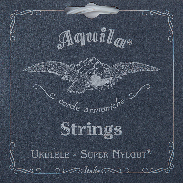 Aquila 128U - Super Nylgut Series, Ukulele String Set - Baritone, DGBE Tuning (Low-D)