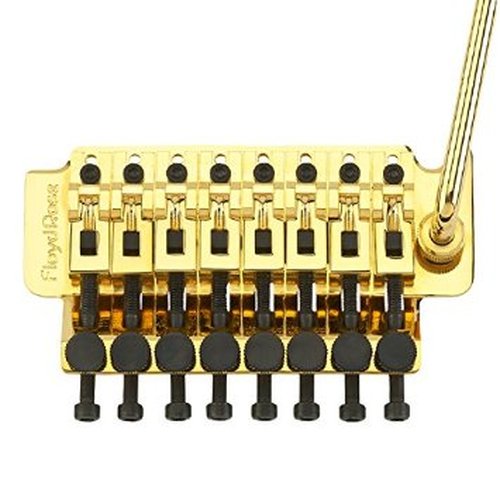 Floyd Rose FRT803000S - 8-String Tremolo System - Satin Gold