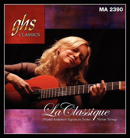 GHS La Classique - Muriel Anderson Signature - Classical Guitar String Set, Tie-On