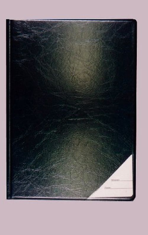 STAR 961a Notenmappe - 23 x 32 cm hoch, 25 Taschen, schwarz