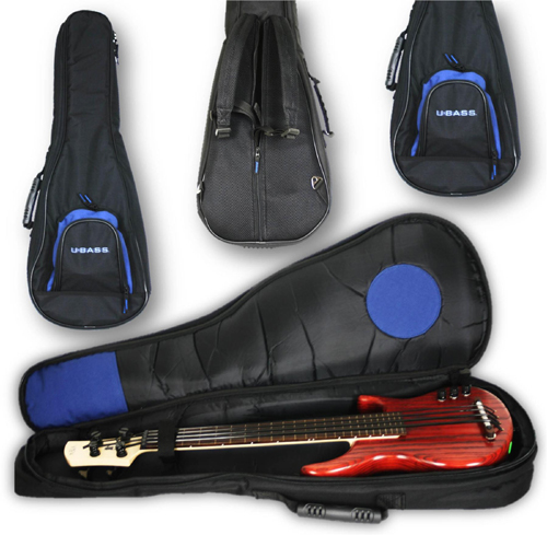 Deluxe Bag, Solid Body U-Bass, Blue Logo