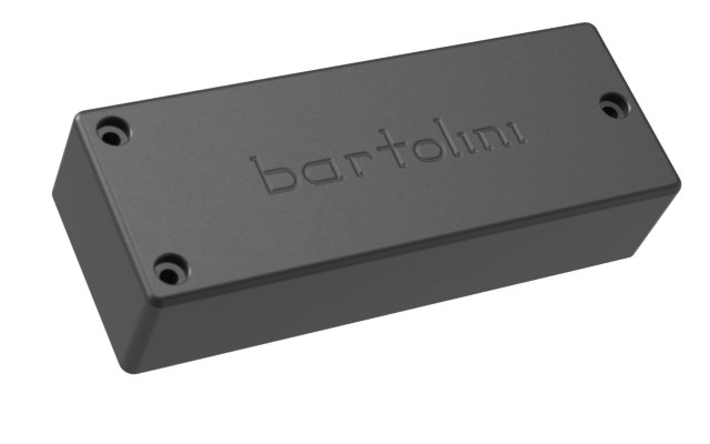 Bartolini 4-String 2J Squared CF Soapbar (CF42-T), Bridge, Black