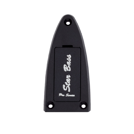 Warwick Parts - Easy-Access Truss Rod Cover for Warwick Pro Series Star Bass, Silver