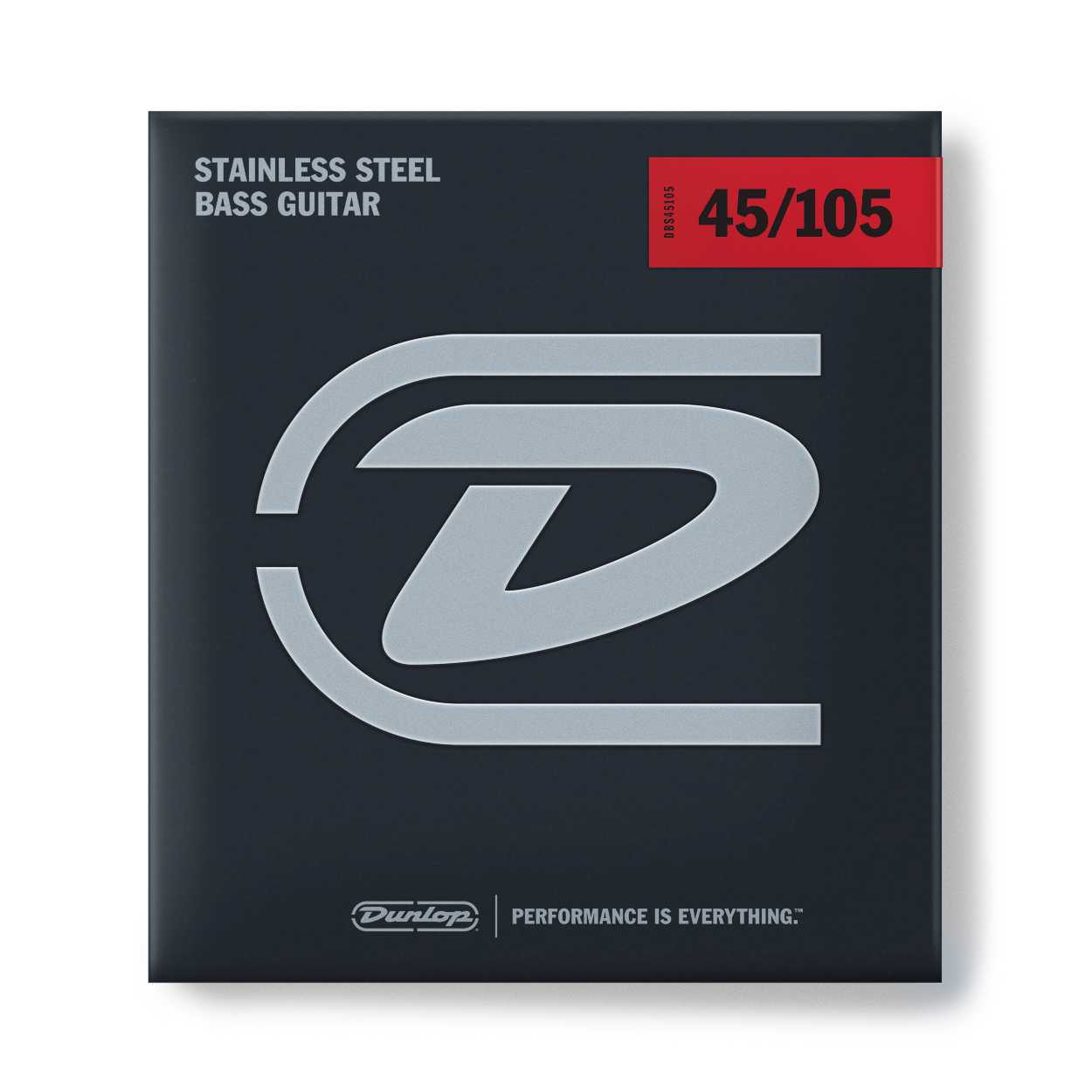 Dunlop DBS45105 Bass Stainless Steel, Saiten Set, 4-String, Medium