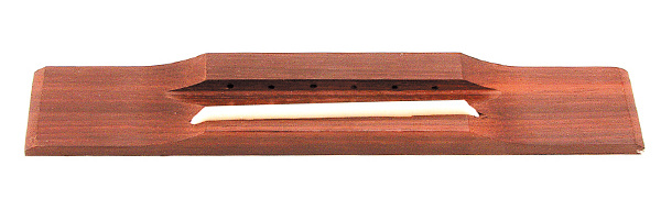 Grover B 3344 - Pinless Style Guitar Bridge with Plastic Saddle - Rosewood