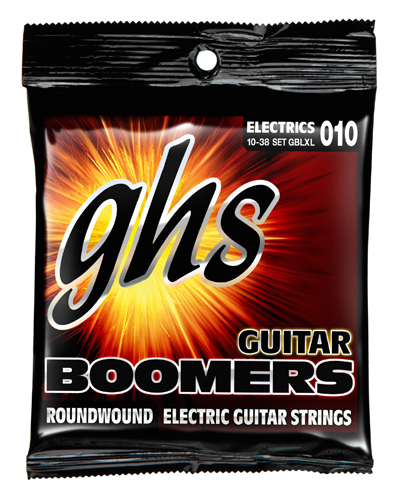 GHS Guitar Boomers - GBLXL - Electric Guitar String Set, Light Extra Light, .010-.038