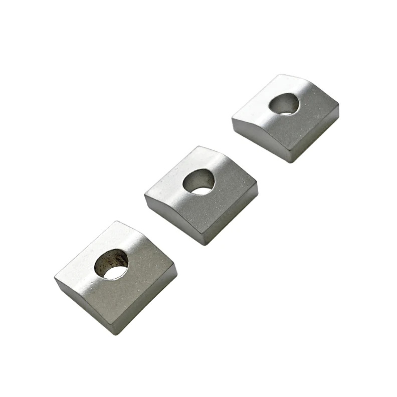 Floyd Rose FRXNCBSCP - FRX Nut Clamping Blocks (3 pcs) - Satin Chrome
