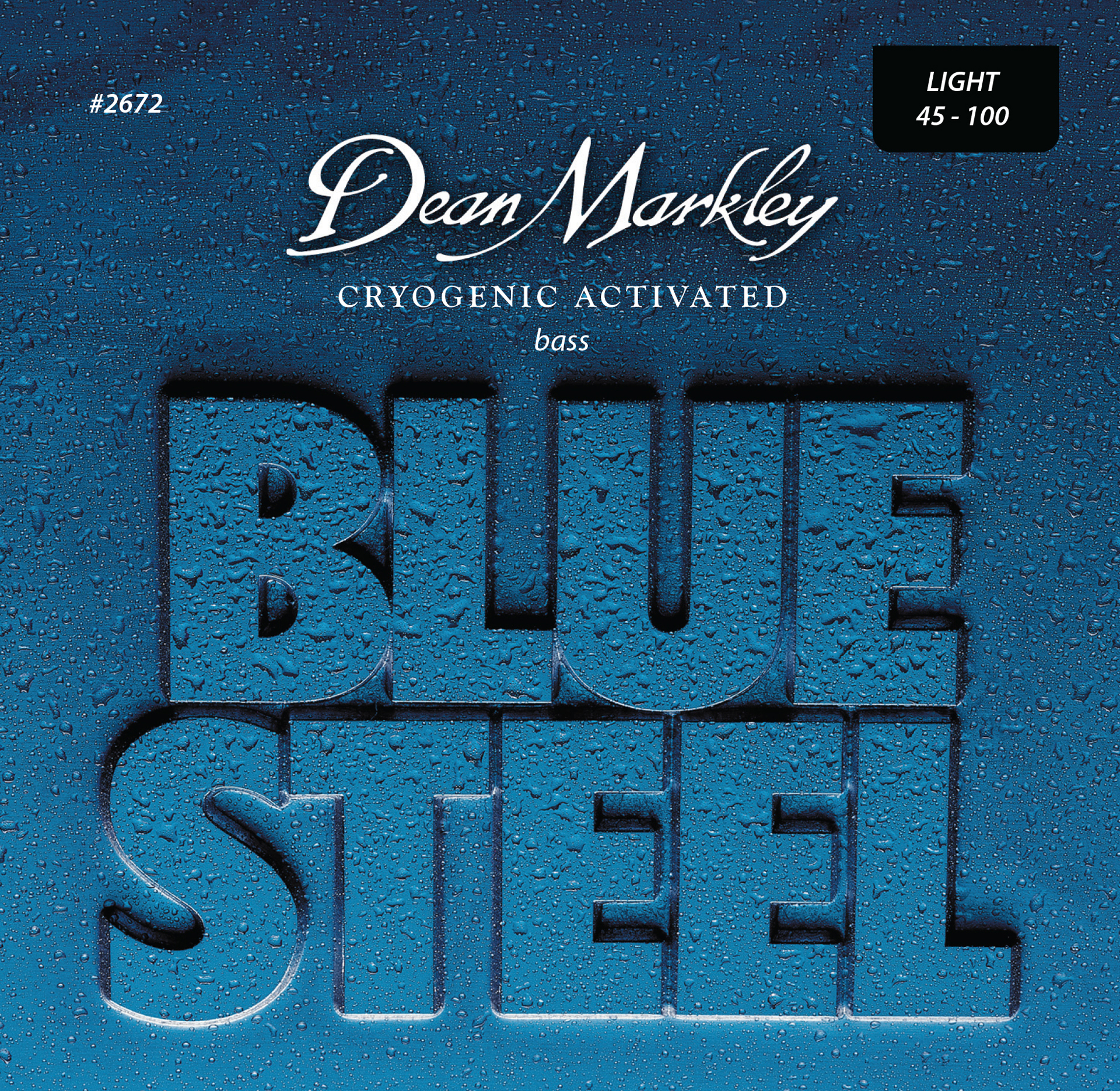 Dean Markley Blue Steel - 2672 - Electric Bass String Set, Stainless Steel, 4-String, Light, .045-.100