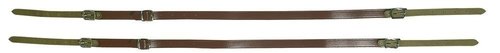 GEWA Akkordeon Tragriemen, Leder, rot, 65-80 cm