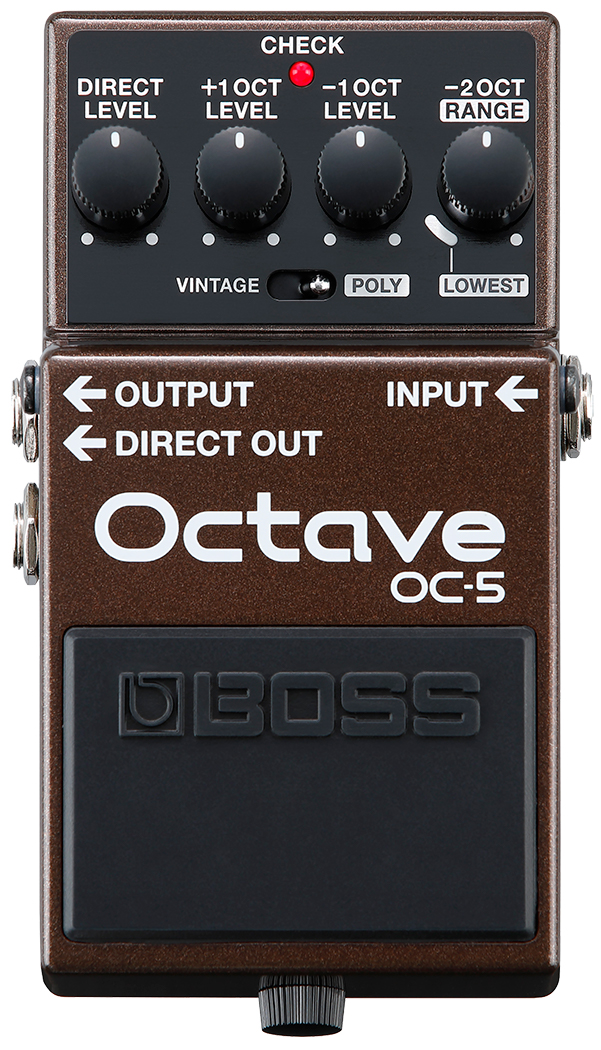 Boss OC-5 Oktav Effekt Pedal Gitarre Bass