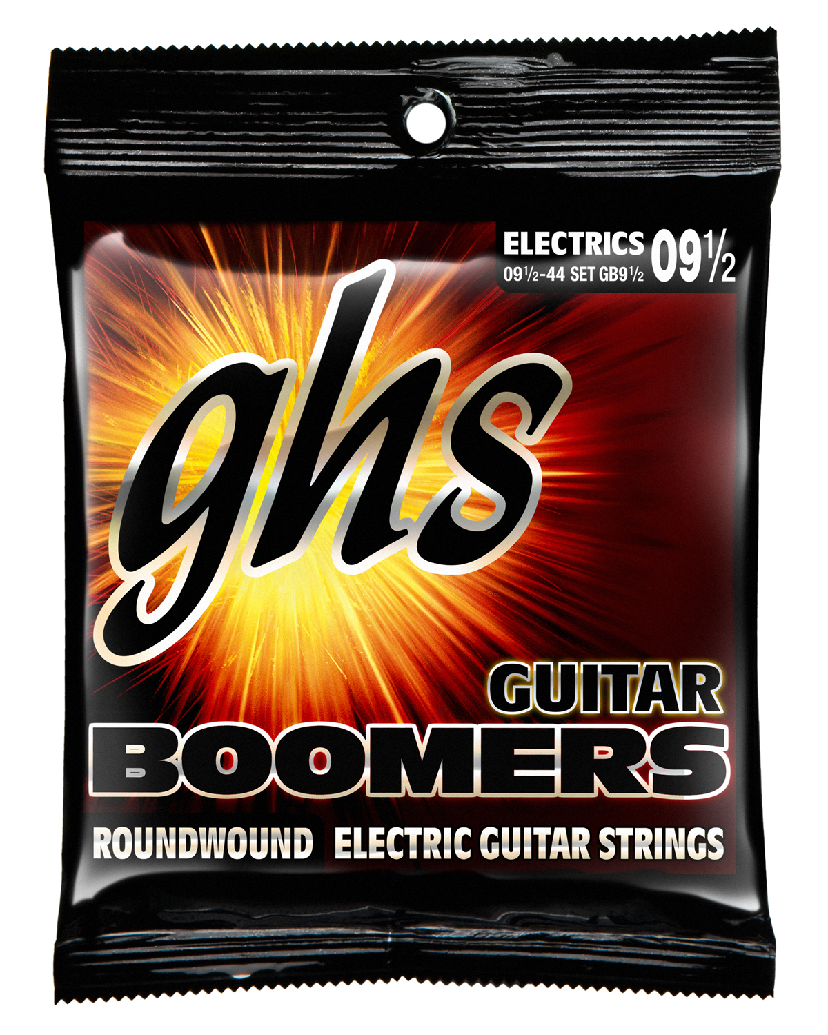 GHS Guitar Boomers - GB9 1/2 - Electric Guitar String Set, Extra Light Plus, .0095-.044