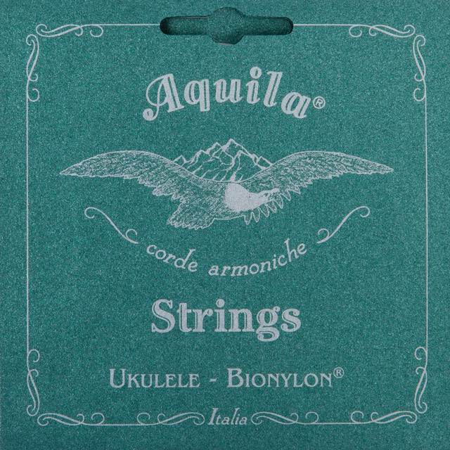 Aquila 58U - Bionylon Series, Ukulele String Set - Soprano, GCEA Tuning (Low-G)