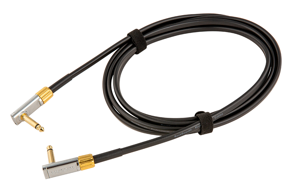 RockBoard Premium Series Flat Instrument Cable, Angled / Angled - 300 cm / 118 7/64"