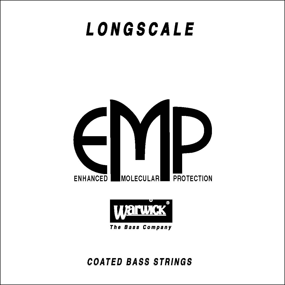 Warwick EMP Coated Bass Strings, Stainless Steel - Bass Single String, .100", Long Scale