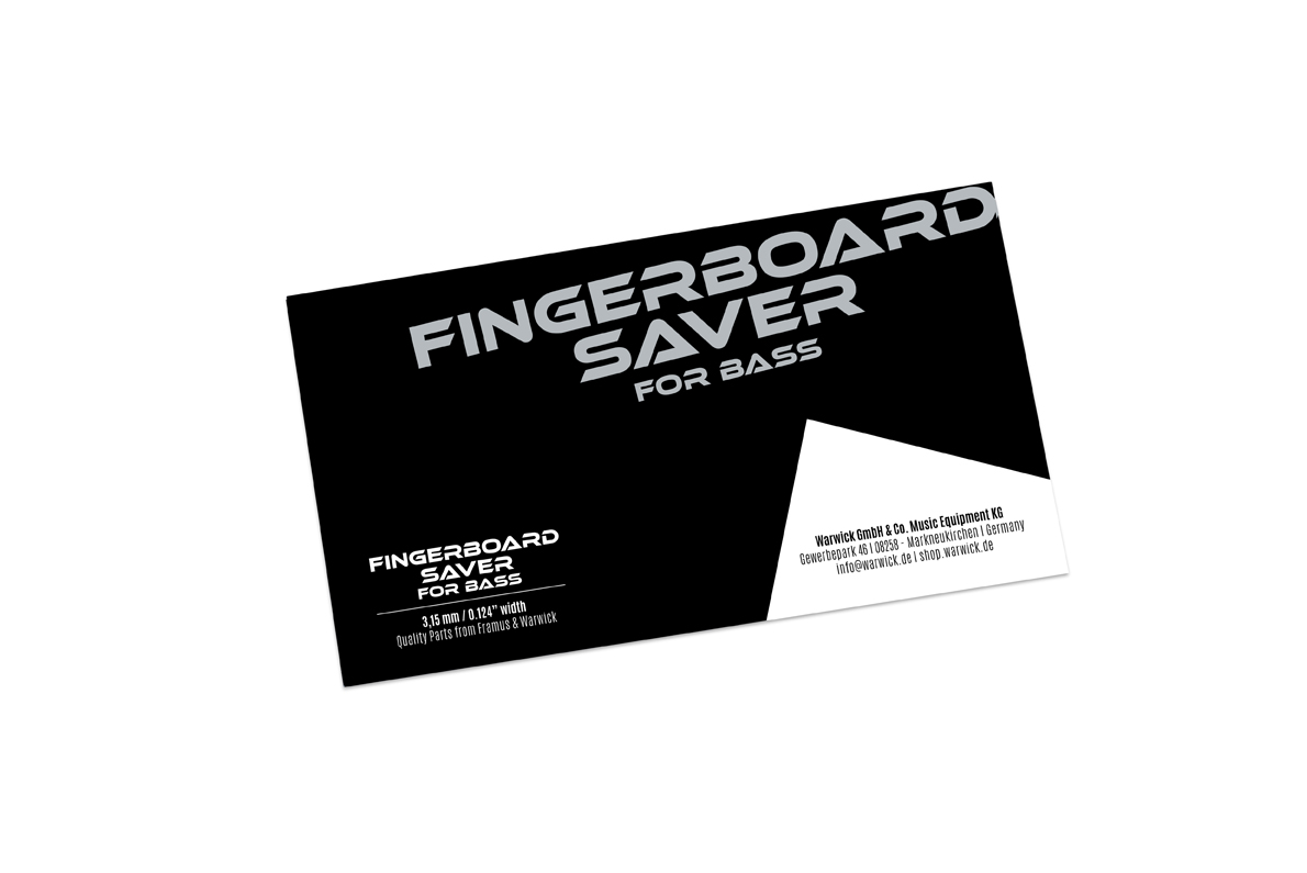 RockCare Bass Fingerboard Saver - Jumbo Frets, 2 pcs. (Slot Width 3.15 mm / 0.124")
