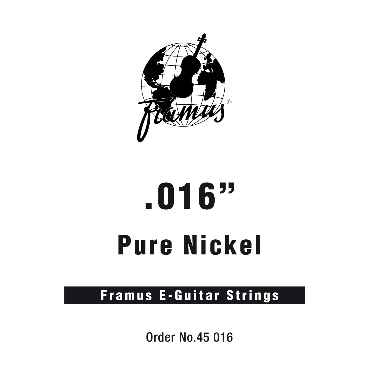 Framus Blue Label - Electric Guitar Single String, .016, plain
