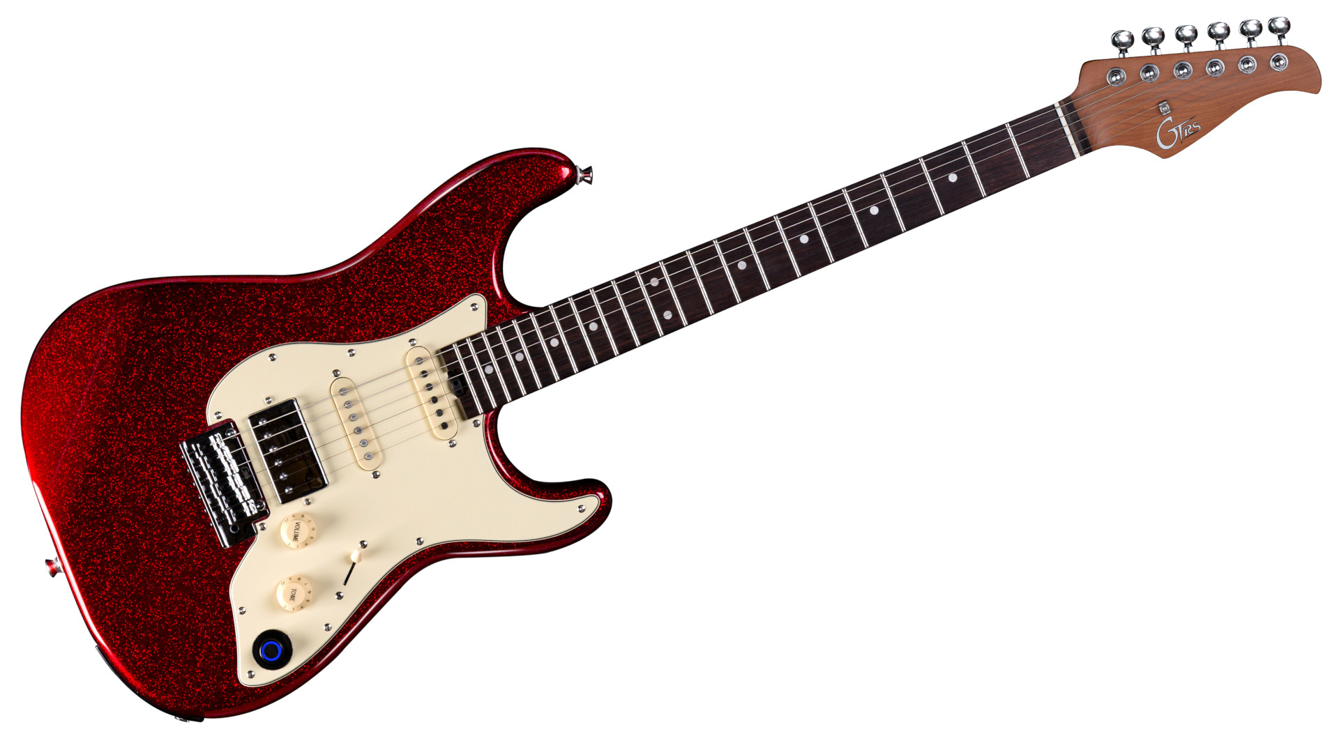 Mooer GTRS Guitars Standard 800 Intelligent Guitar (S800) - Metal Red