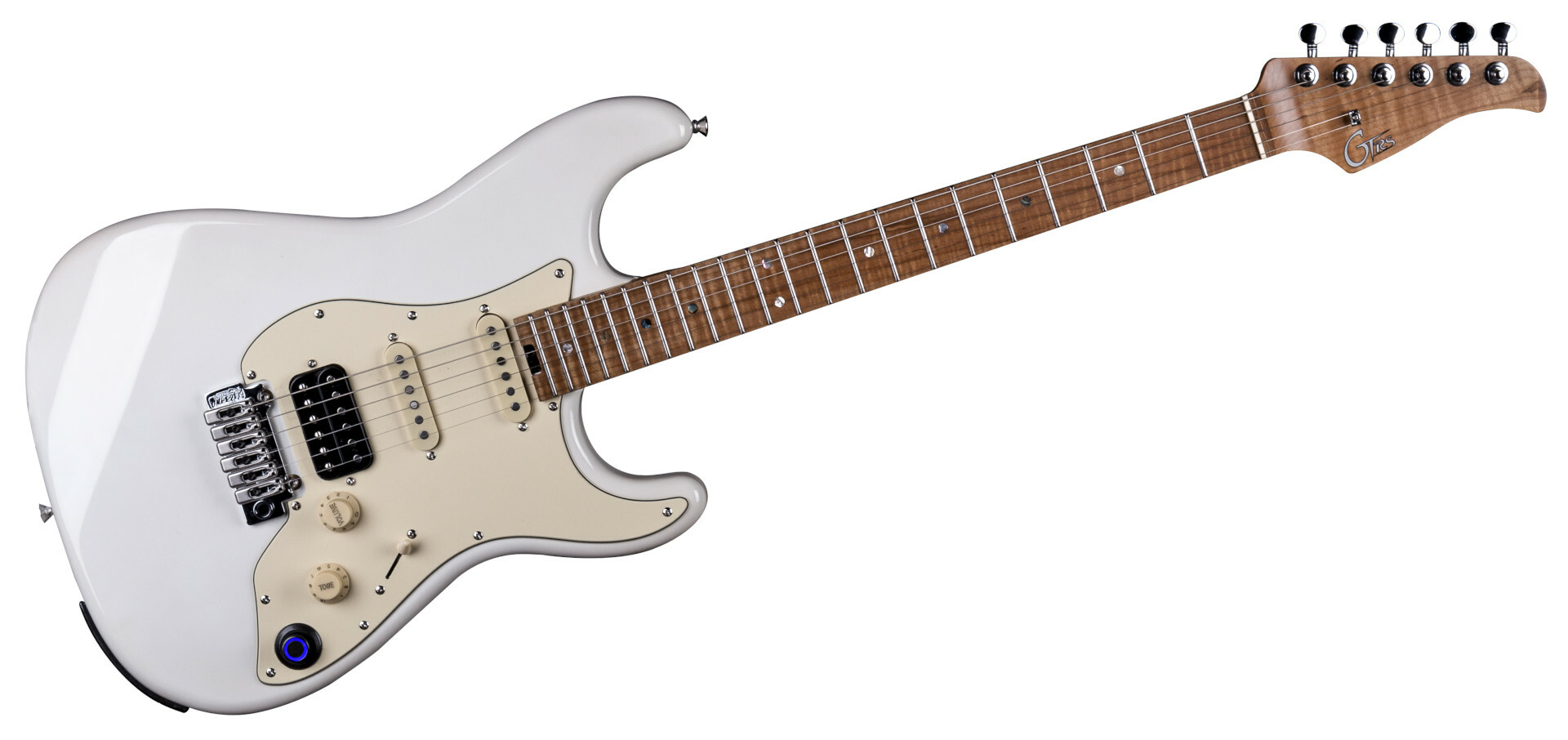 Mooer GTRS Guitars Professional 801 Intelligent Guitar (P801) - Olympic White