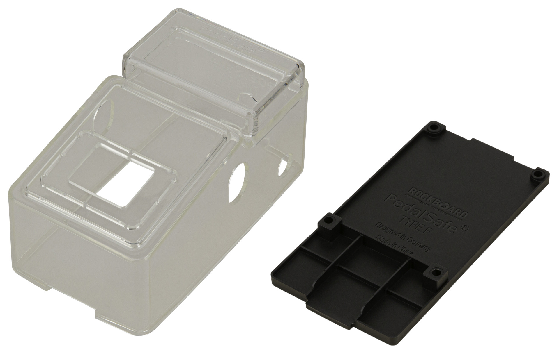 RockBoard PedalSafe Type F - Protective Cover And Universal Mounting Plate For Standard Ibanez TS / Maxon Pedals