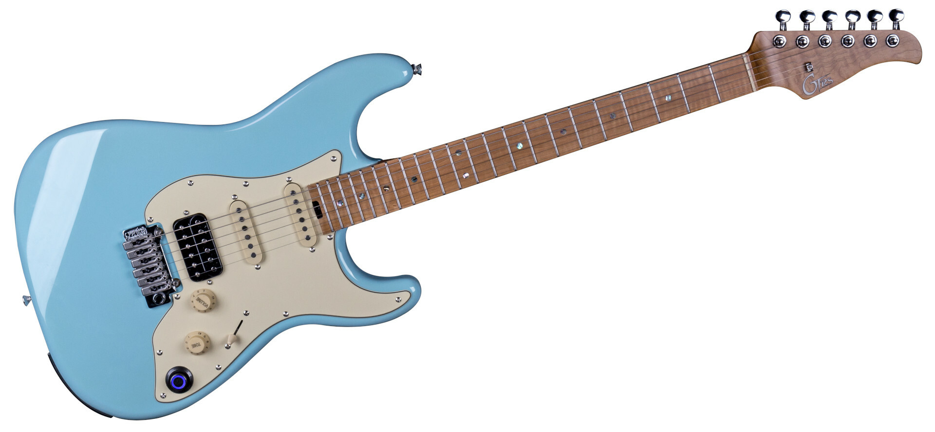 Mooer GTRS Guitars Professional 801 Intelligent Guitar (P801) - Tiffany Blue