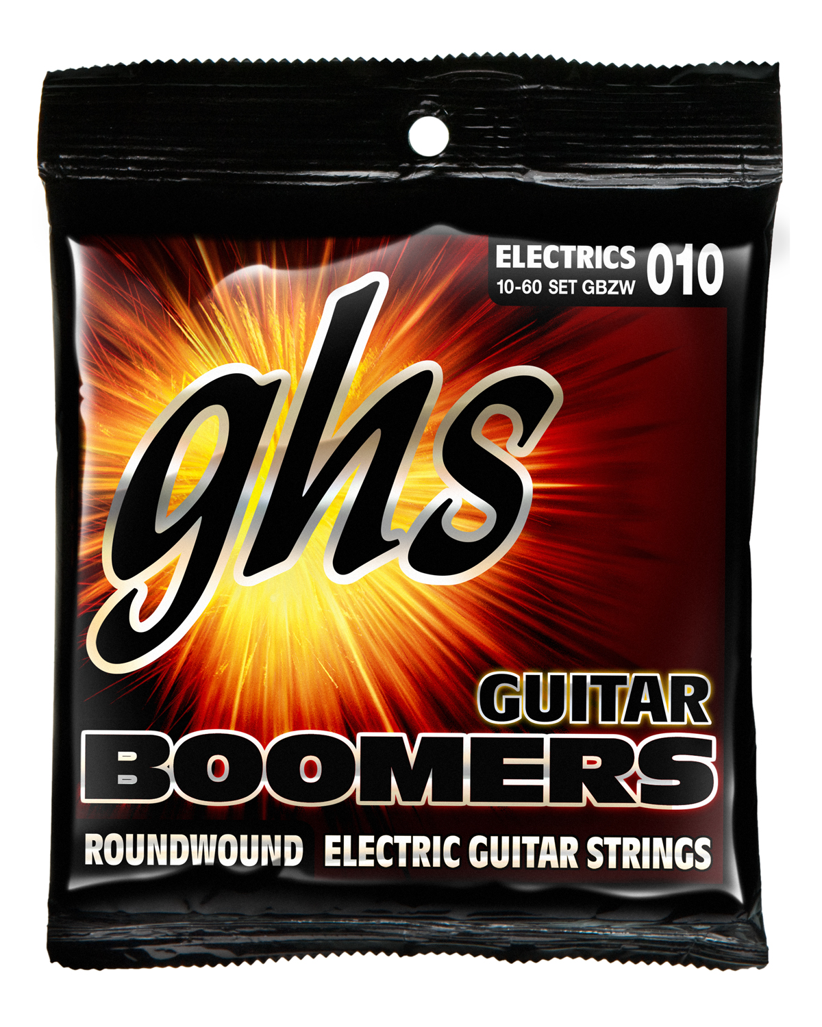GHS Guitar Boomers - GBZW  Electric Guitar String Set, Heavy Weight, .010-.060