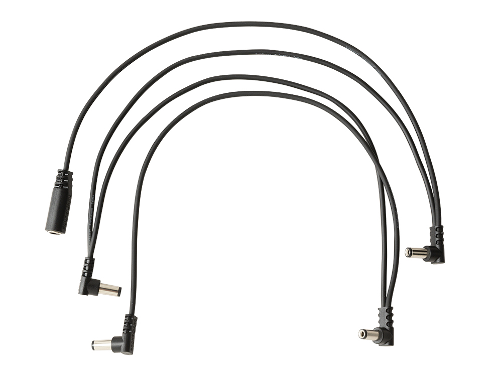 RockBoard Flat Daisy Chain Cable, Angled - 4 Outputs