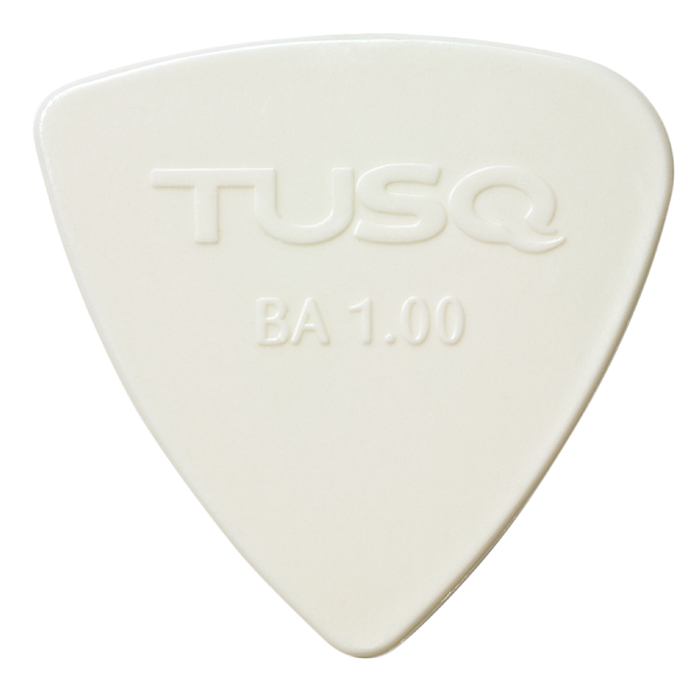 TUSQ - Bi-Angle Picks, Player's Pack, 4 pcs., white, 1.00 mm