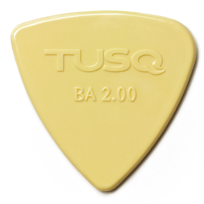 TUSQ - Bi-Angle Picks, Player's Pack, 4 pcs., vintage white, 2.00 mm