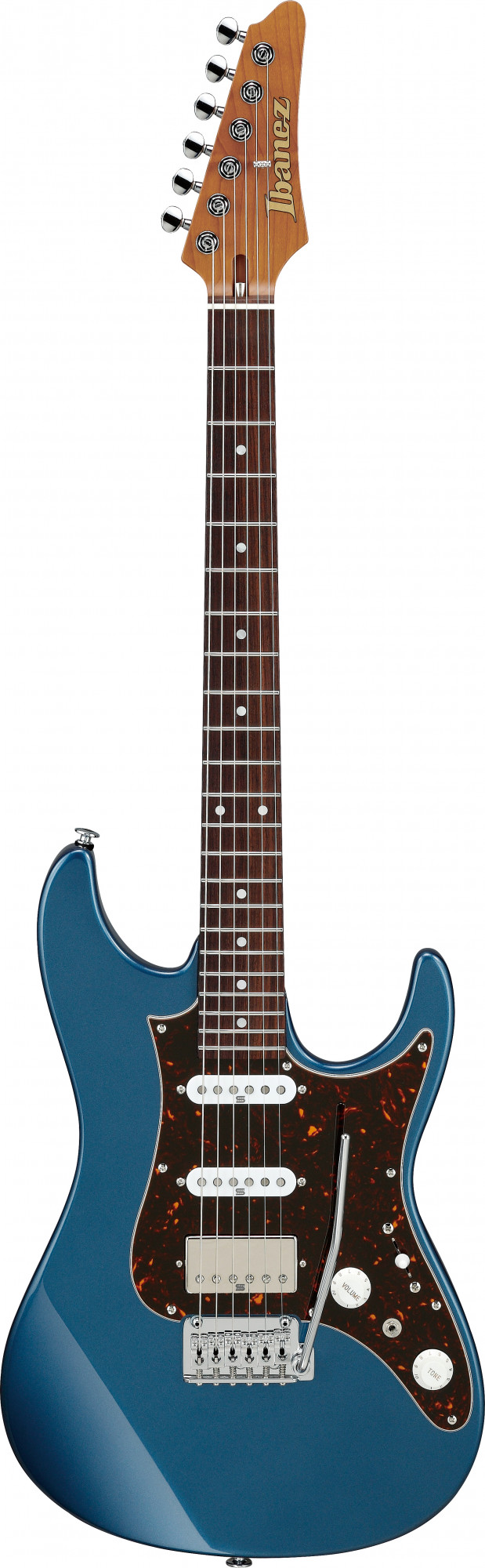 IBANEZ AZ2204N-PBM AZ Serie E-Gitarre 6 String - Prussian Blue Metallic + Case