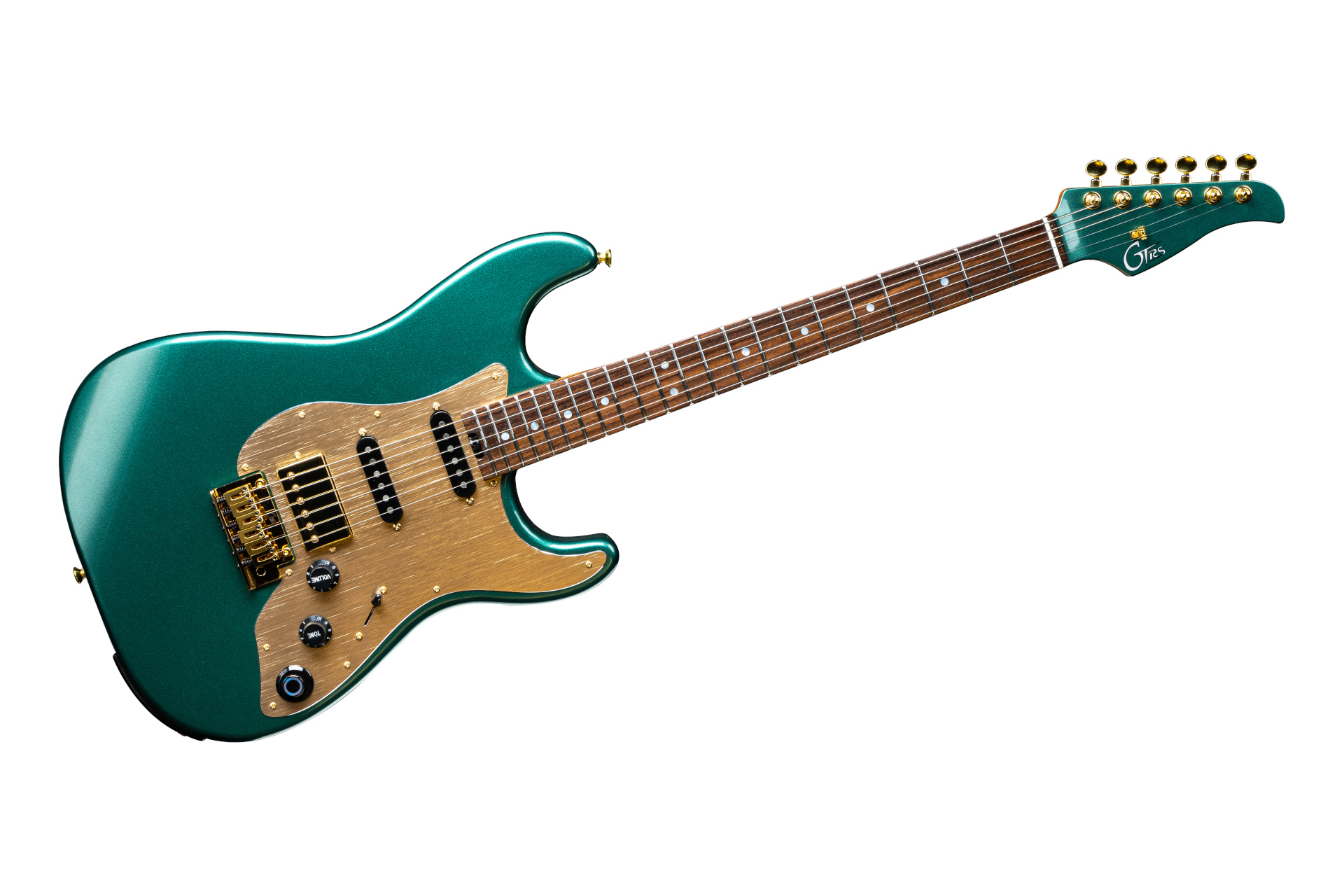 Mooer GTRS Guitars Standard 900 Intelligent Guitar (S900) with Wireless System - Racing Green
