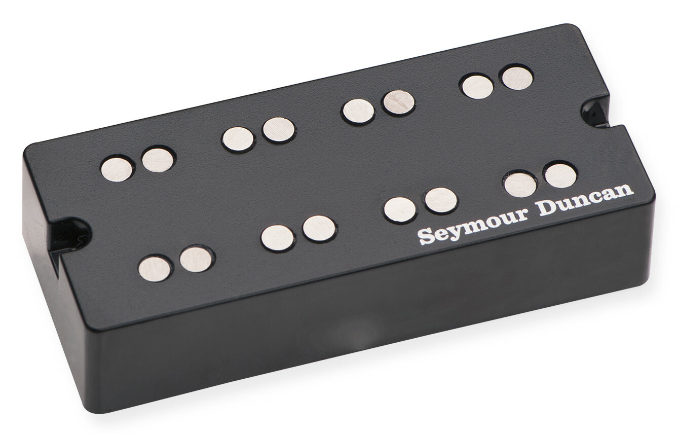 Seymour Duncan SSB-4NYC-B - NYC Bass, 4-String, Passive Dual Coil Bridge Pickup, Phase II/EMG Size - Black
