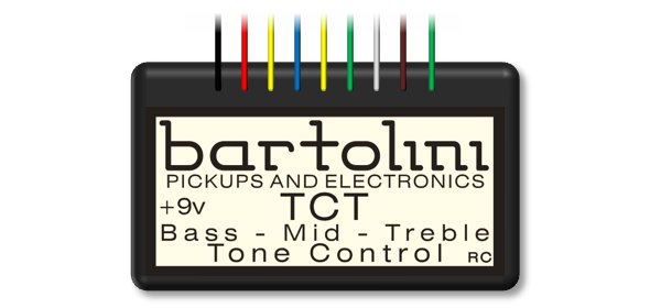 Bartolini TCT Vintage 3-Band EQ Preamp Module (TCT)