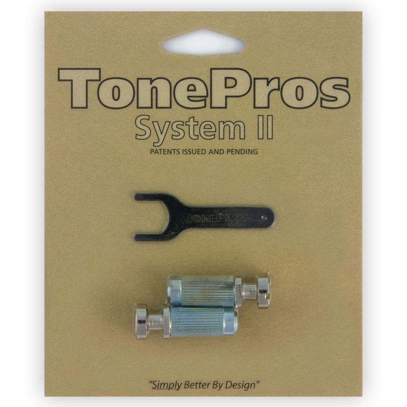 TonePros VM1 N - Metric Steel Locking Studs (Vintage Series) - Nickel