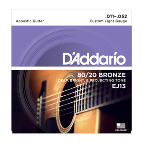 D'ADDARIO EJ13 011-052 Saiten-Satz für Westerngitarre