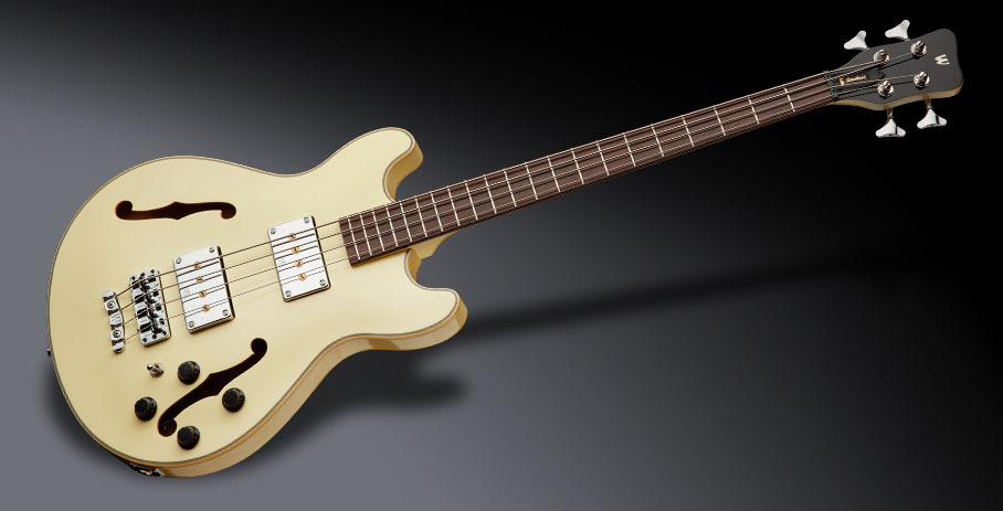 Warwick RockBass Star Bass, 4-String - Solid Creme White High Polish