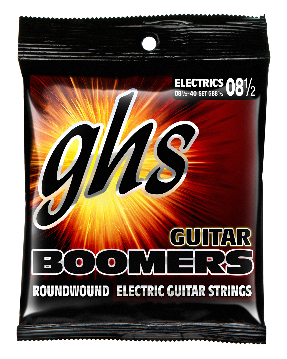 GHS Guitar Boomers - GB8 1/2 - Electric Guitar String Set, Ultra Light Plus, .0085-.040