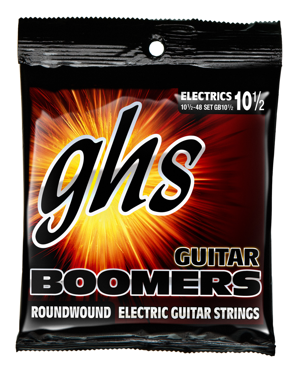 GHS Guitar Boomers - GB10 1/2 - Electric Guitar String Set, Light Plus, .0105-.048