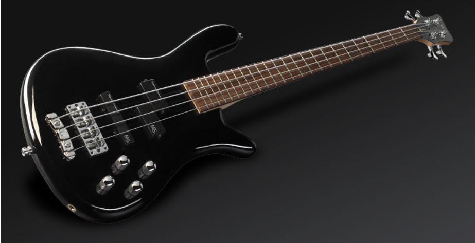 WARWICK RockBass Streamer LX 4, Solid Black High Polish E-Bass