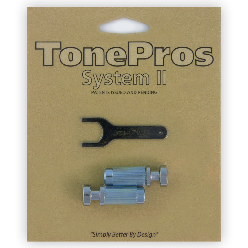 TonePros VM1 C - Metric Steel Locking Studs (Vintage Series) - Chrome