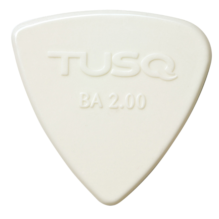 TUSQ - Bi-Angle Picks, Player's Pack, 4 pcs., white, 2.00 mm