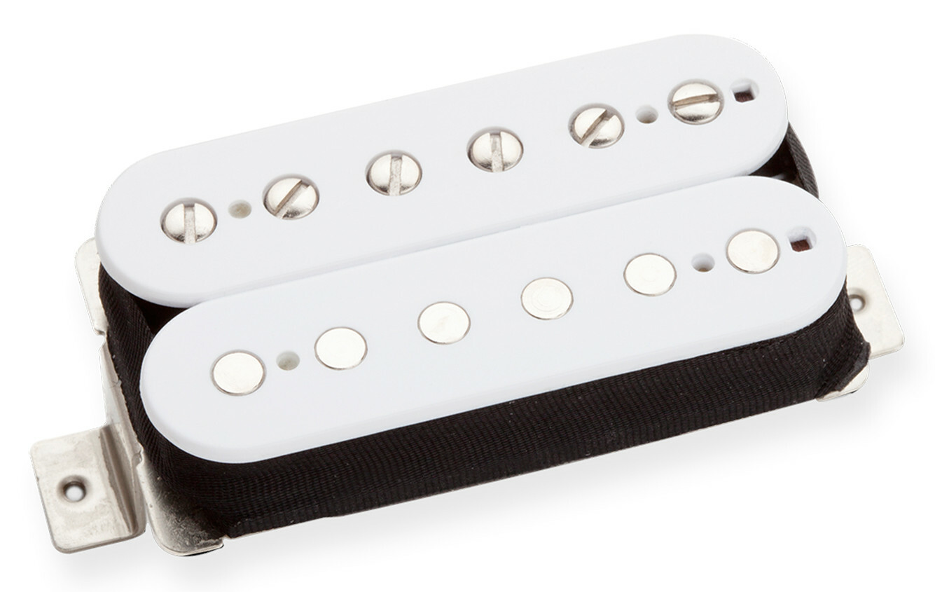 Seymour Duncan SH-1N - 59 Neck Humbucker, 4 Cond. Cable - White