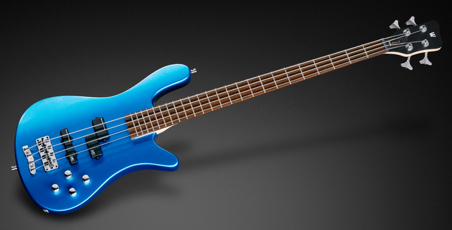 Warwick RockBass Streamer LX, 4-String - Metallic Blue High Polish