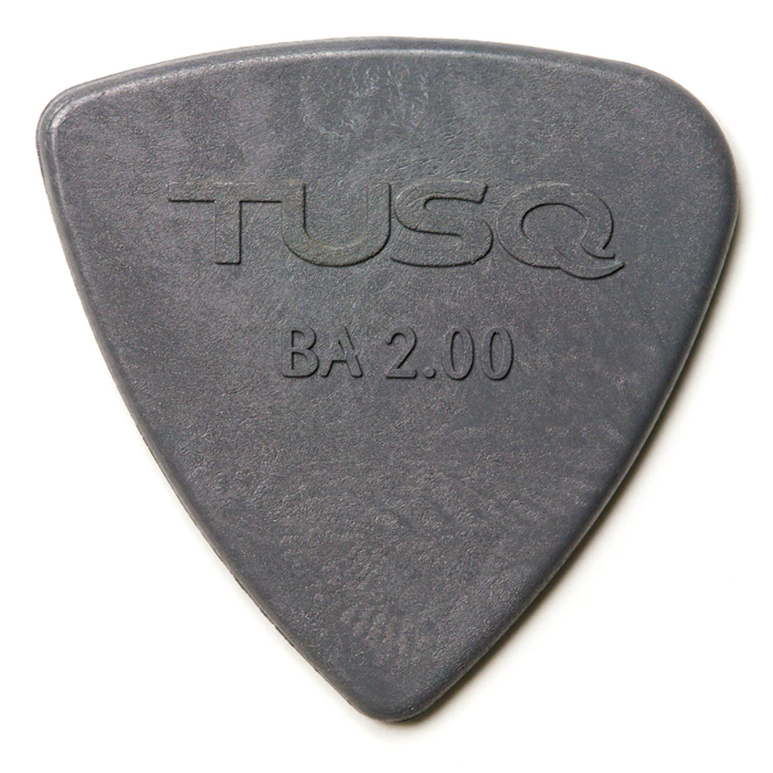TUSQ - Bi-Angle Picks, 2.00 mm, 4 pcs, Grey