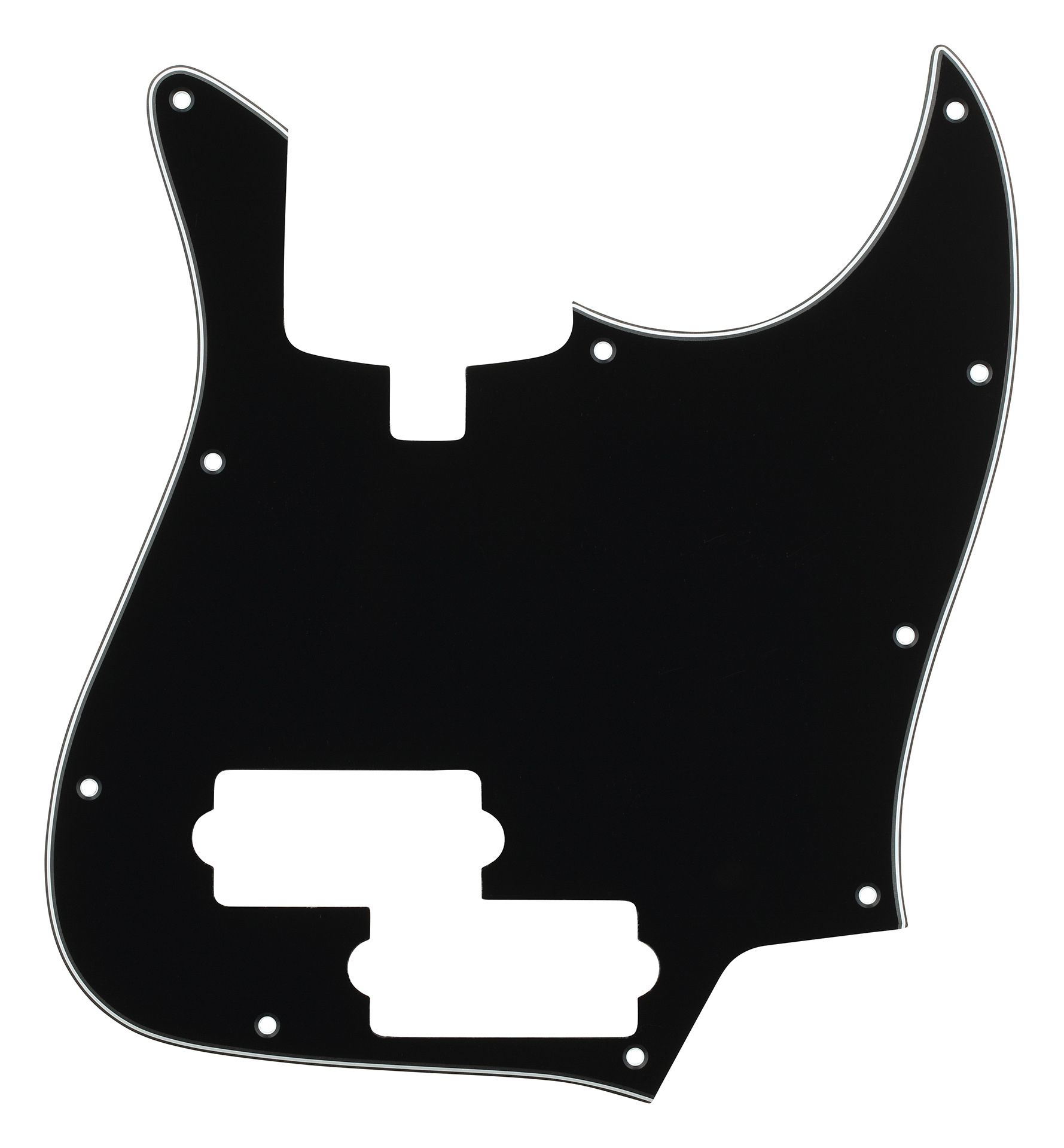 Sadowsky Parts - 21 Fret PJ Bass Pickguard - 4 String - Black