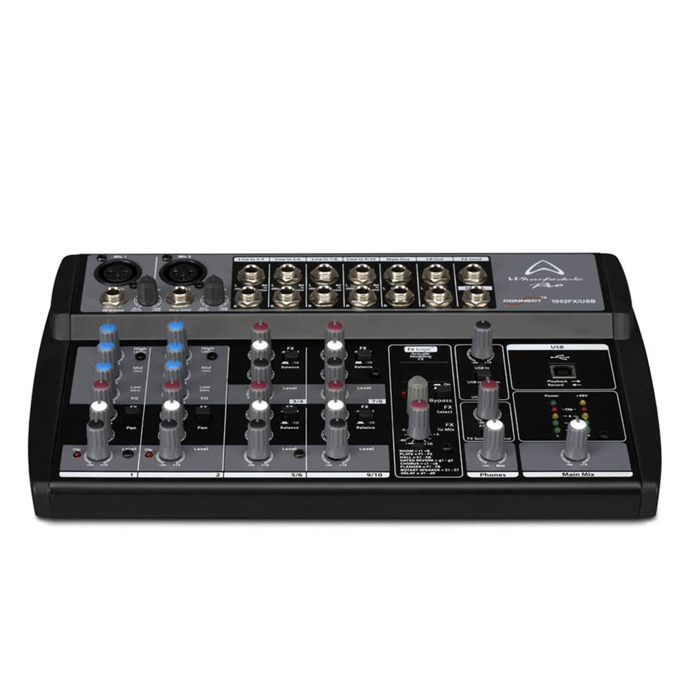 WHARFEDALE Connect 1002 FX USB Kompakter Mixer