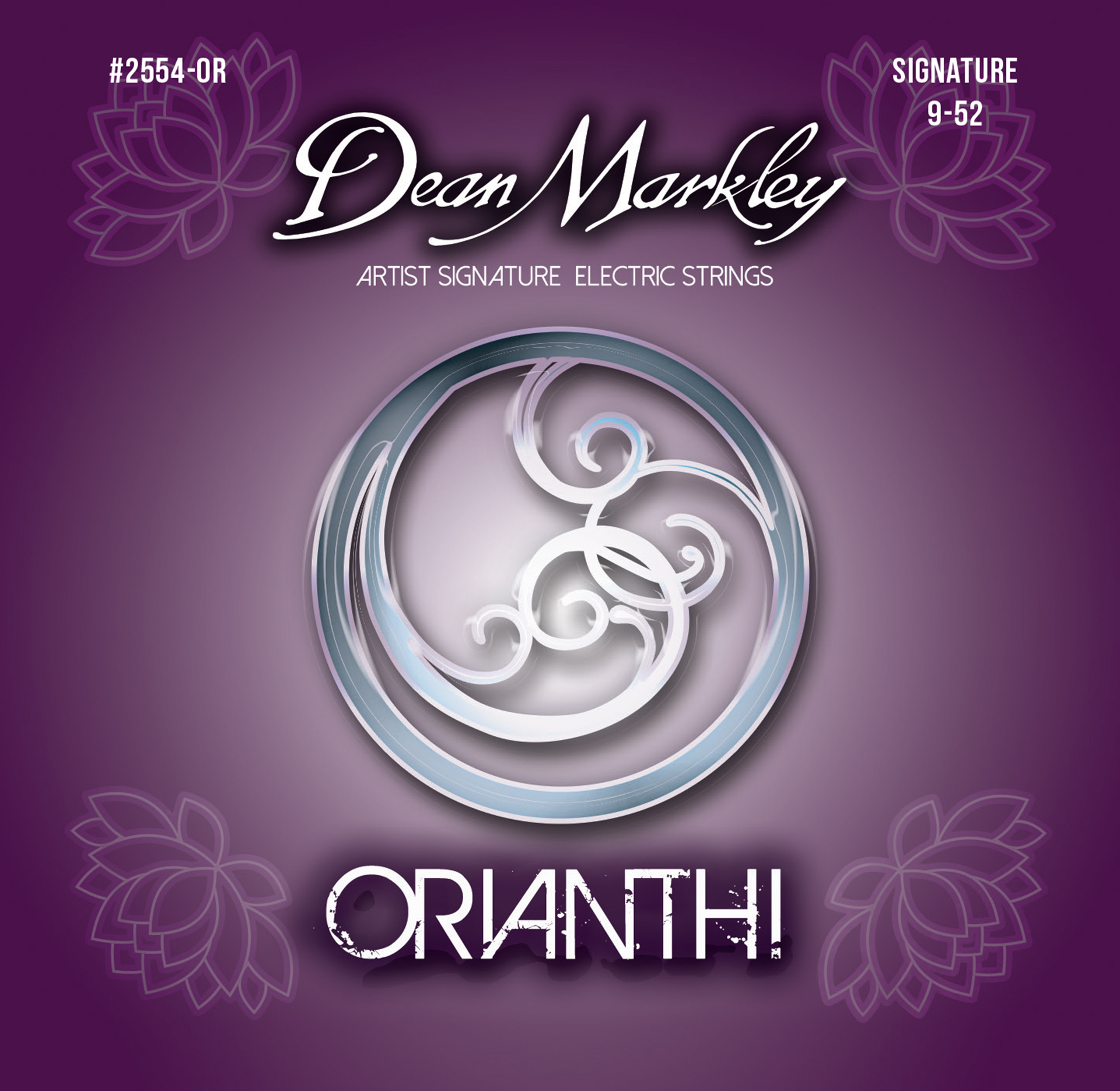 Dean Markley Orianthi Artist Signature - 2554 OR - Electric Guitar String Set, .009-.052