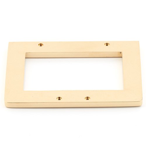 Warwick Parts - Spacer Plate for Schaller 3D Bridge, 4-String / Gold (4 mm)
