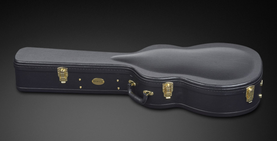 RockCase RC 10511 BCT/SB Superior Deluxe Line - Acoustic Guitar Hardshell Case (Folk) - Black